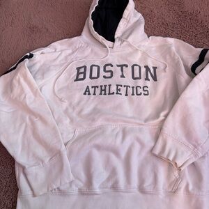 Brand Melville John Gault Boston Athletics White Hoodie sz one size